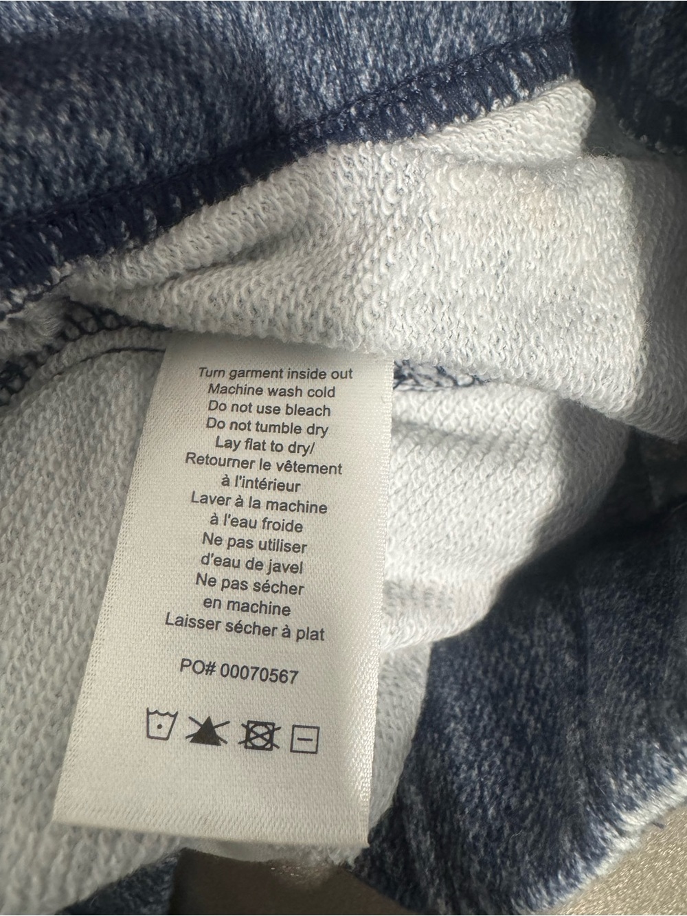 rag & bone Miramar Denim-Print Joggers Medium - Picture 6 of 9
